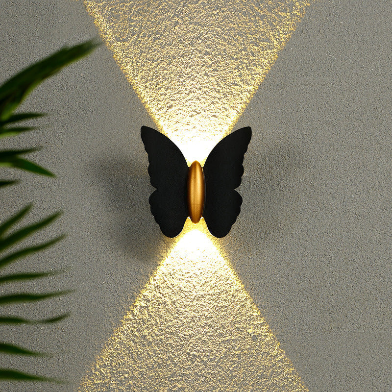 Outdoor Wall Light in Butterfly Design for Aesthetic Appeal