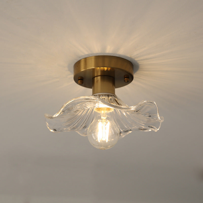 Floral Design Vintage Ceiling Lamp