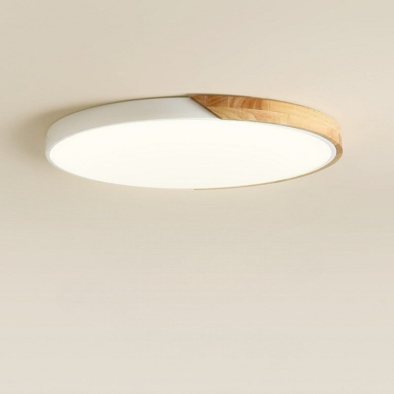 Wooden Ceiling Lamp in Scandinavian Style