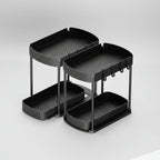 2-Pack Under-Sink Storage Drawers - Versatile Organizer Set