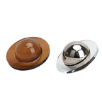 Celestial Sphere Decorative Glass Art Piece – Modern Orb with Ring