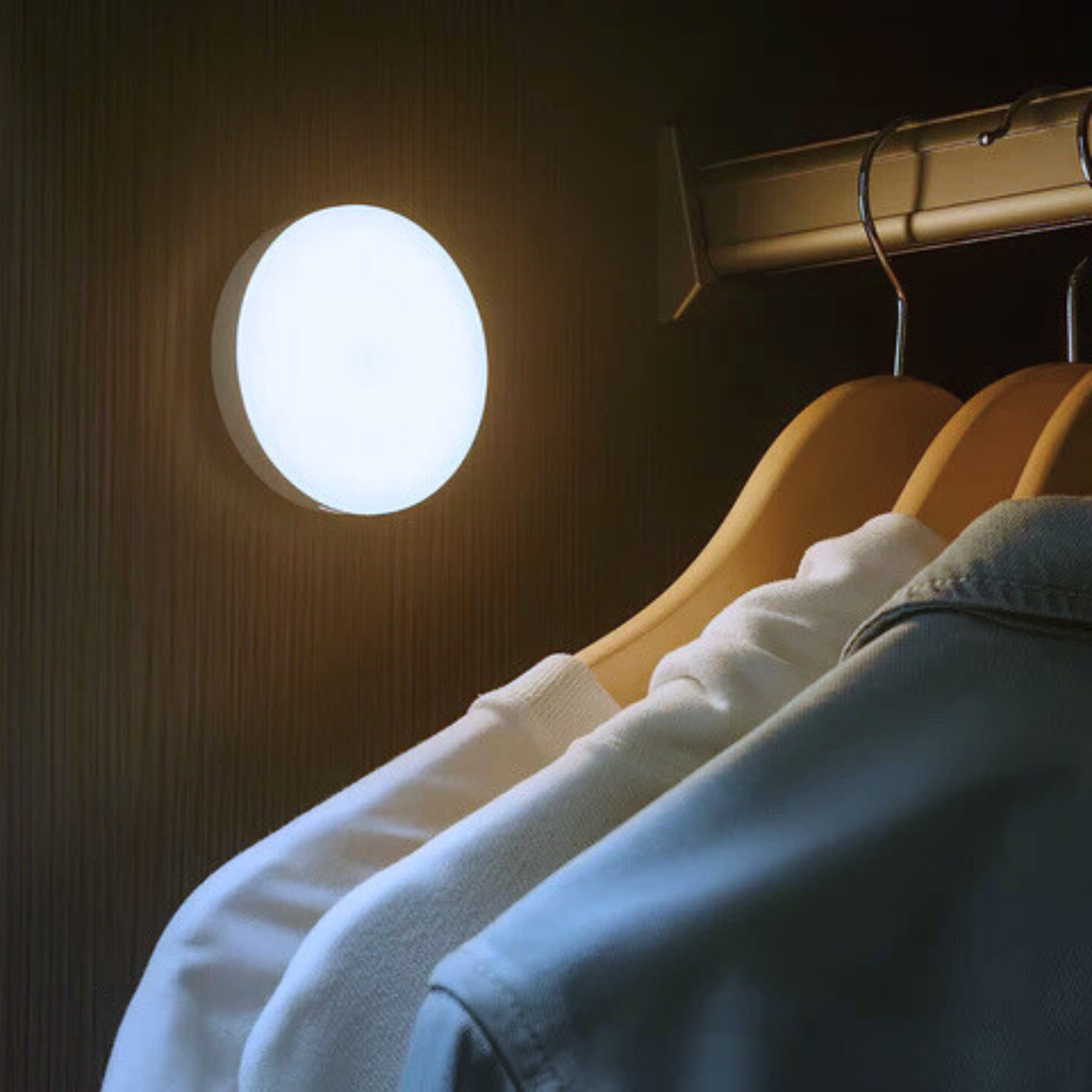 Magnetic Motion-Activated LED Light