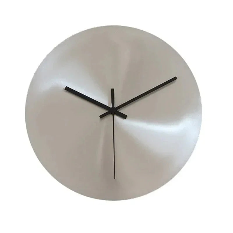 Tranquil Elegance: Olive Stainless Steel Wall Clock