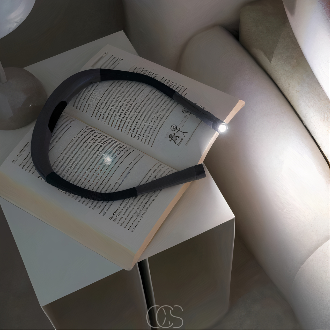 Flexible Dual LED Heads Neck Light for Reading on the Go
