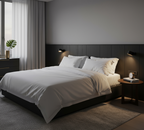 Compact Round Wall-Mounted LED Light Fixture