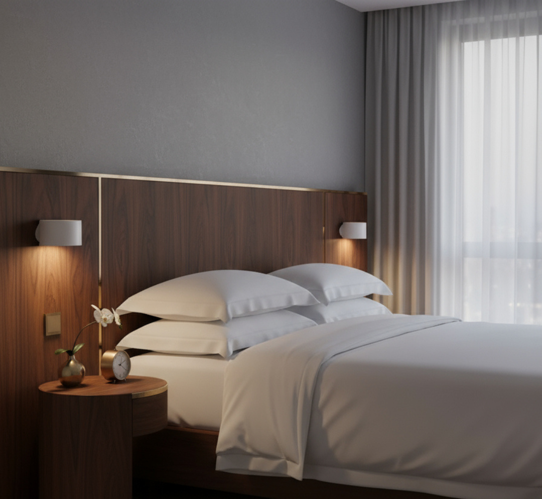 Compact Round Wall-Mounted LED Light Fixture