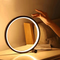 Adjustable Brightness LED Circle Table Light