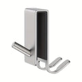Space-Saving Shower Hooks in Durable Stainless Steel