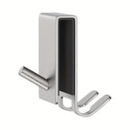 Space-Saving Shower Hooks in Durable Stainless Steel