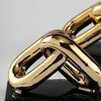 LustreLink Porcelain Chain Art Piece