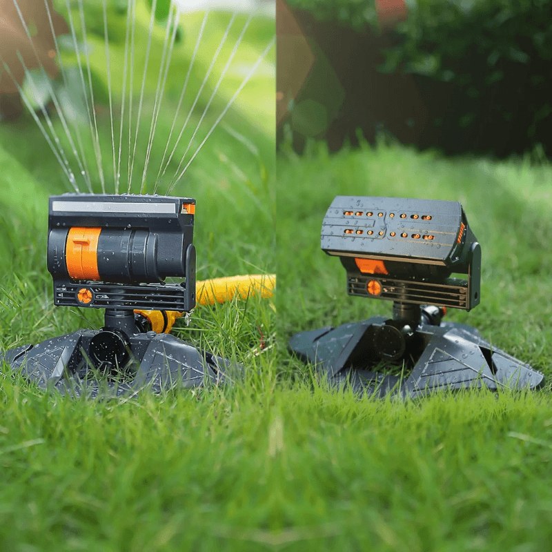 Dual-Zone Timer Oscillating Sprinkler for Efficient Watering