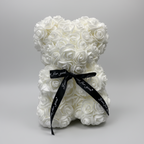 Artificial Flower Teddy Bear - Rose Gift for Mother's Day Decoration
