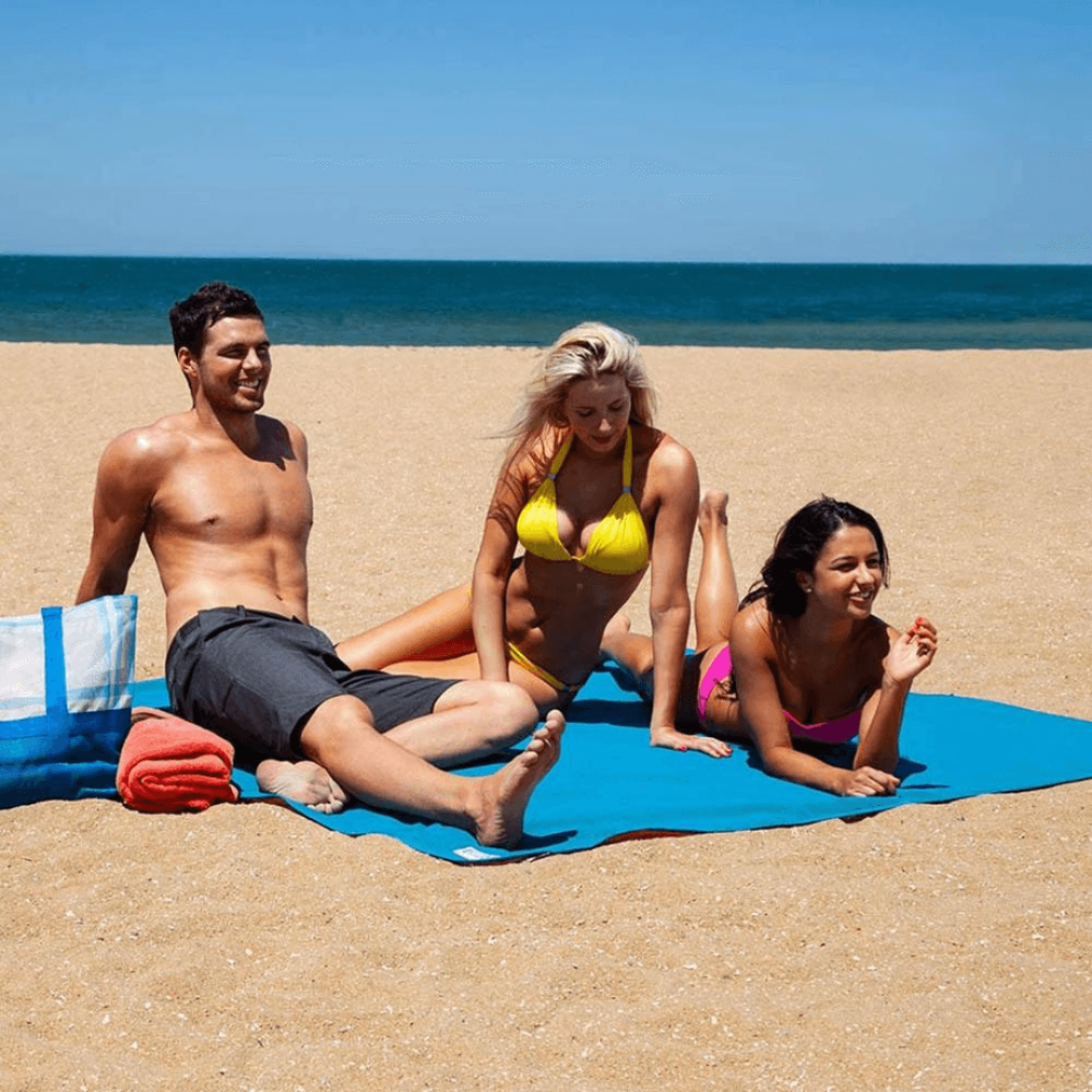 Foldable Travel Picnic Mat for Sand-Free Outdoor Beach Use