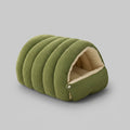 Cozy Indoor Cat Cave Bed - Soft Plush Warm Sleeping House