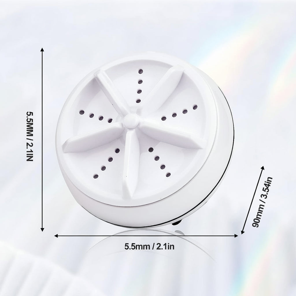 Portable Ultrasonic Clothes Cleaner – Mini USB Washing Machine