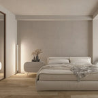 Corner Floor Lamp with Smart Ambient LED Lighting