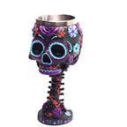 Gothic Skull Stainless Steel Wine Goblet