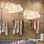 Modern White Cloud Chandelier - Ceiling Pendant Light Fixture