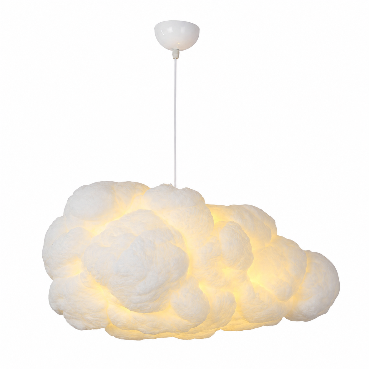 Modern White Cloud Chandelier - Ceiling Pendant Light Fixture