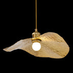 Adjustable Height Pendant Light in Modern Electroplated Iron for Living Room and Café