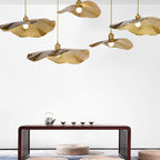 Adjustable Height Pendant Light in Modern Electroplated Iron for Living Room and Café
