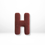 Decorative Throw Pillow with Alphabet Letter Design