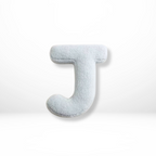 Decorative Throw Pillow with Alphabet Letter Design