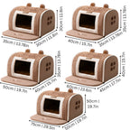 Washable Plush Pet Bed – Soft Cushion Sleeping Mat