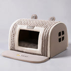 Washable Plush Pet Bed – Soft Cushion Sleeping Mat