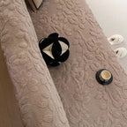 Floral Design Sofa Cover - Soft Microfiber for Comfort