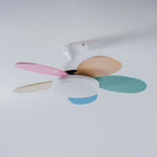 LED Ceiling Fan with Colorful Blades for Contemporary Spaces