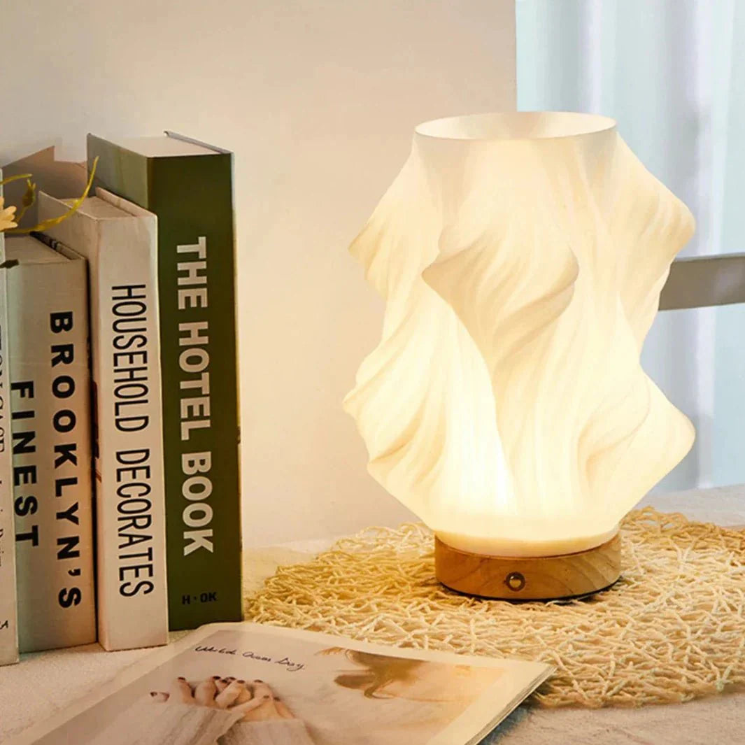 Sculptural Dimmable LED Desk Lamp