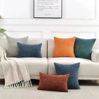 Textured Ribbed Pillowcase for Stylish Home Décor