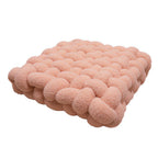 Knot Cushion in Soft Lamb Velvet - Cozy and Comfortable Design