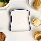 Whimsical Bread-Inspired Ceramic Dining Plate