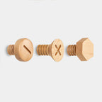 Charming Solid Wood Wall Hooks for Versatile Spaces
