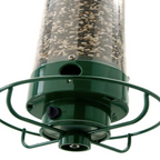 Squirrel-Resistant Avian Feeder with Spinning Defense