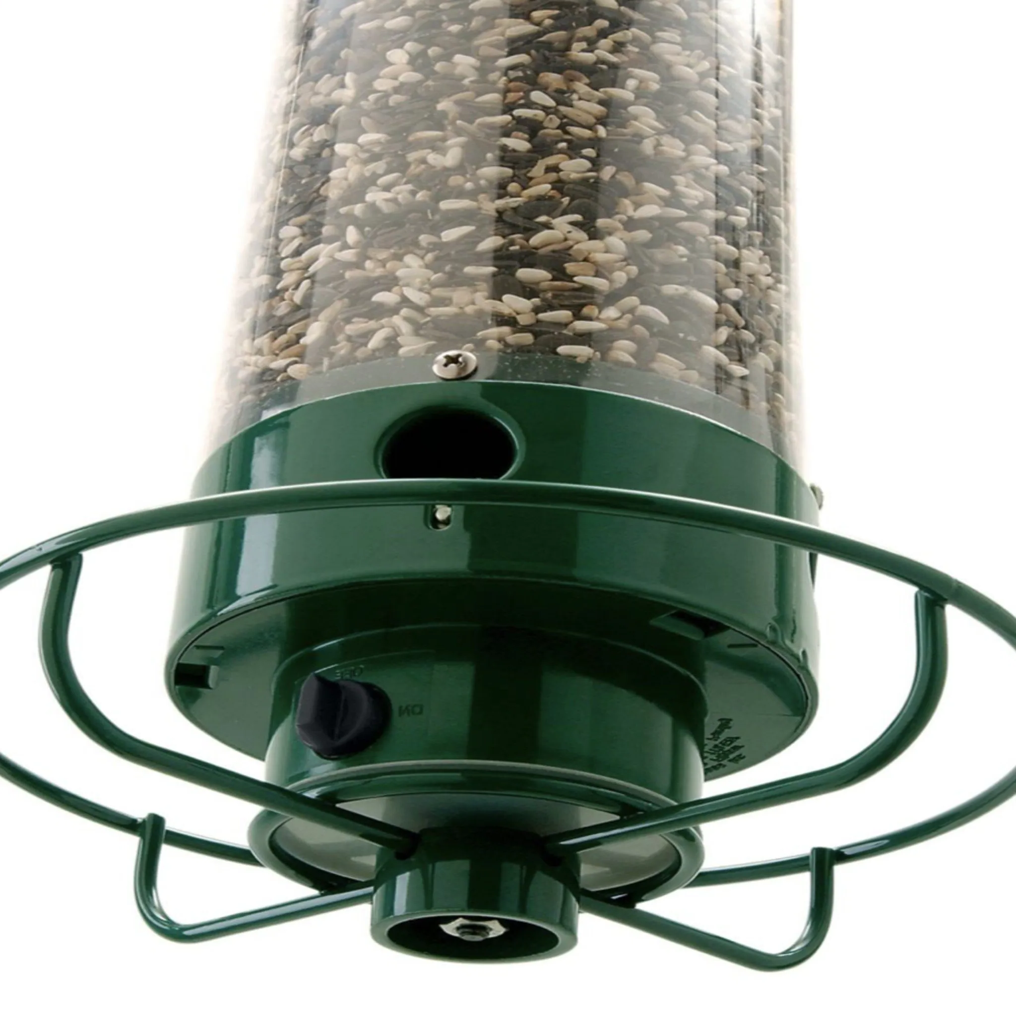 Squirrel-Resistant Avian Feeder with Spinning Defense