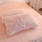 Microfiber Duvet Cover Set with Zipper and Corner Straps – Queen/King Size