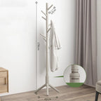 Sleek Wooden Coat Stand for Stylish Spaces