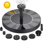 Solar Powered Fountain Pump for Pond Water Feature