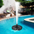 Solar Powered Fountain Pump for Pond Water Feature