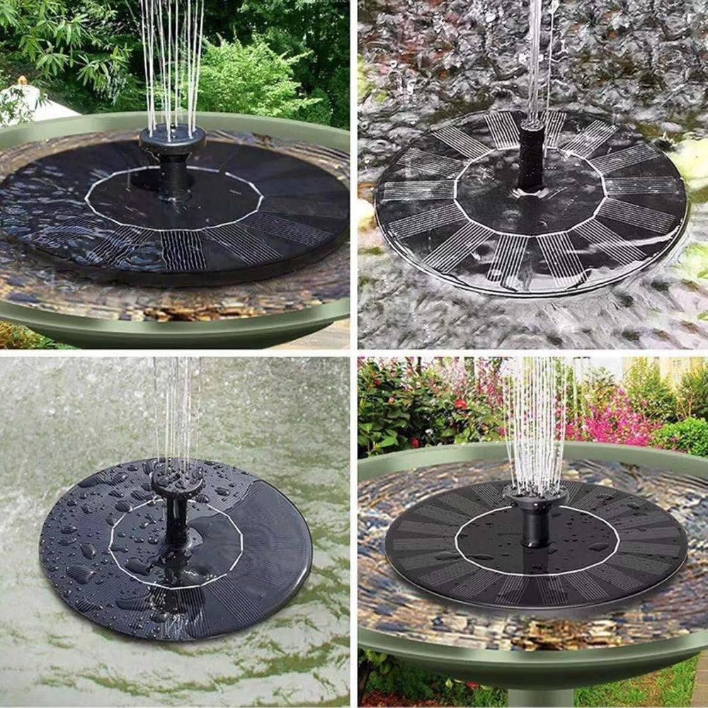 Solar Powered Fountain Pump for Pond Water Feature