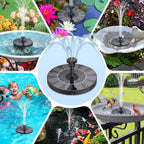 Solar Powered Fountain Pump for Pond Water Feature