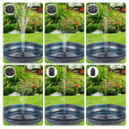 Solar Powered Fountain Pump for Pond Water Feature