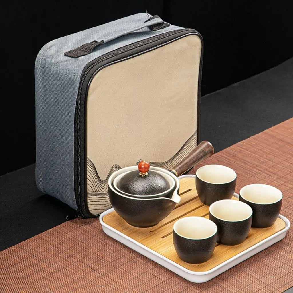Classic Elegance Porcelain Tea Set with Gift Packaging