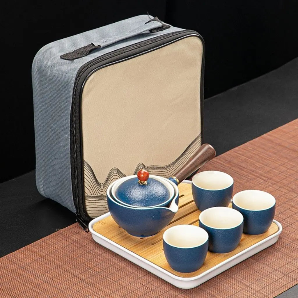 Classic Elegance Porcelain Tea Set with Gift Packaging