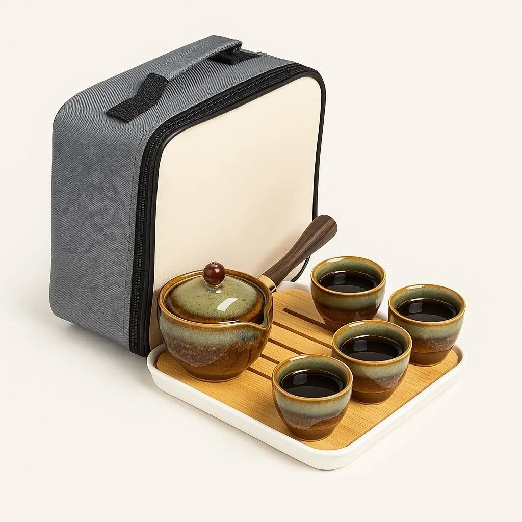 Classic Elegance Porcelain Tea Set with Gift Packaging