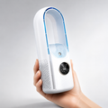 Quiet Bladeless Fan for Portable Air Conditioning and Cooling