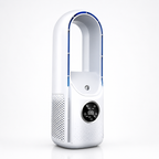 Quiet Bladeless Fan for Portable Air Conditioning and Cooling